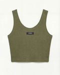 LUMINA Ριμπ Crop Top