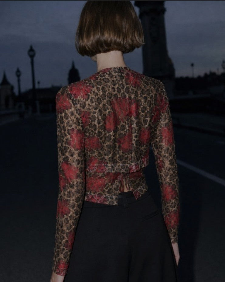 Floral Lace Μπλούζα  Lumina